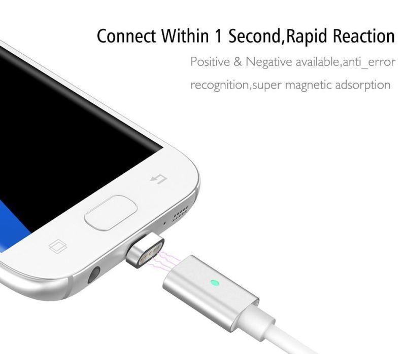 METAL BRAIDED PREMIUM QUALITY MAGNETIC CHARGING CABLE