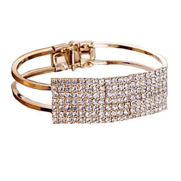 Crystal Fashion Cuff Bracelet