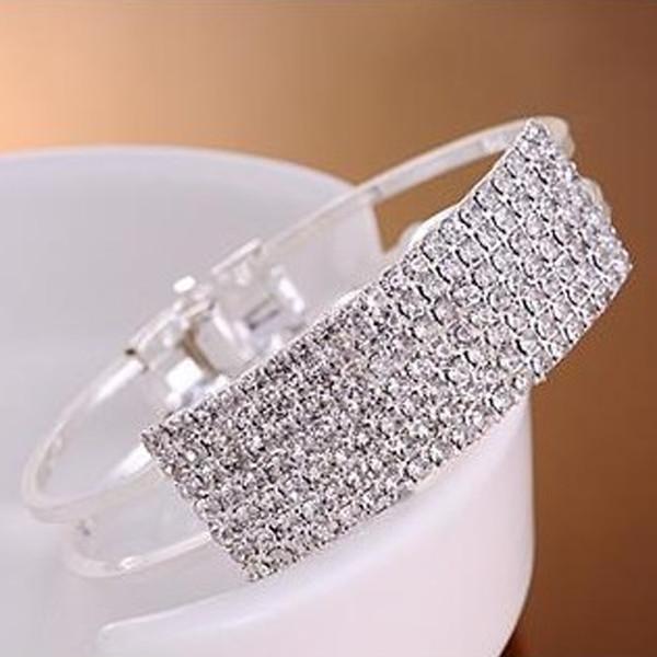 Crystal Fashion Cuff Bracelet