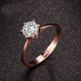 The Tenera Solid Silver Ring for Women